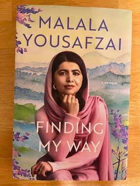 Malala Yousafzai "Finding My Way" – Hard Cover Memoir